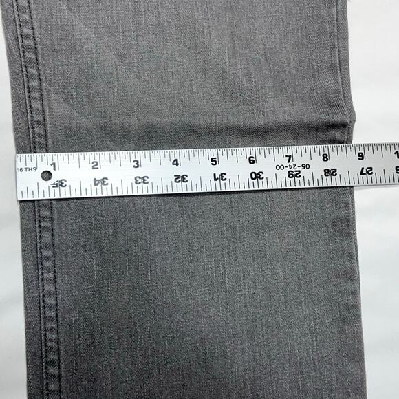 Vans Off the Wall Slimbo Denim Jeans Women 32x32 Gray Slim Fit Low Rise New - Picture 10 of 10